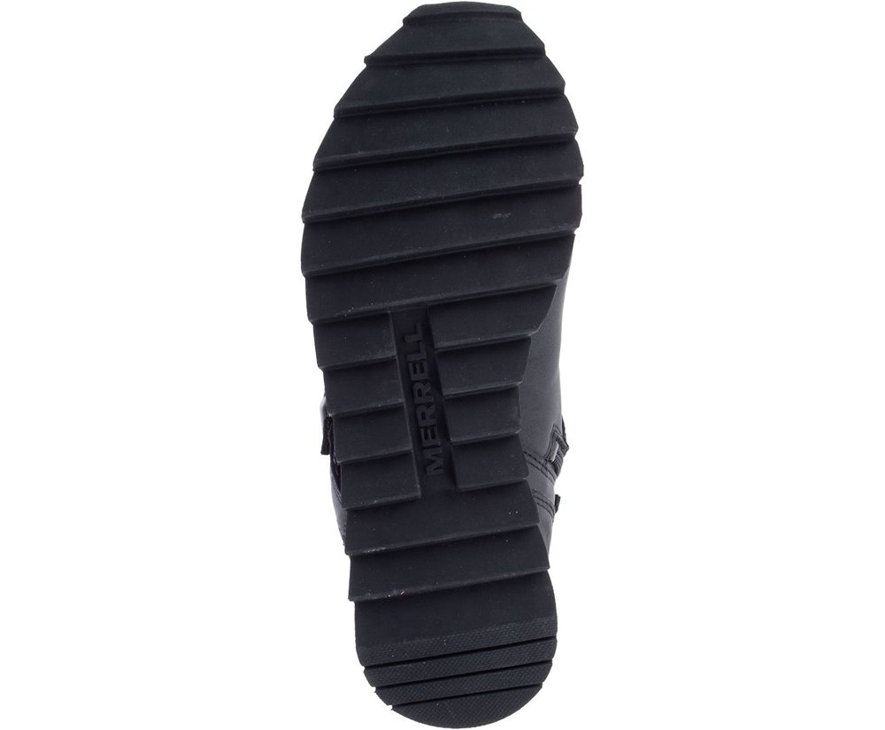 Merrell Boots Black - Alpine Buckle Waterproof - Womens 24VFYXPKM